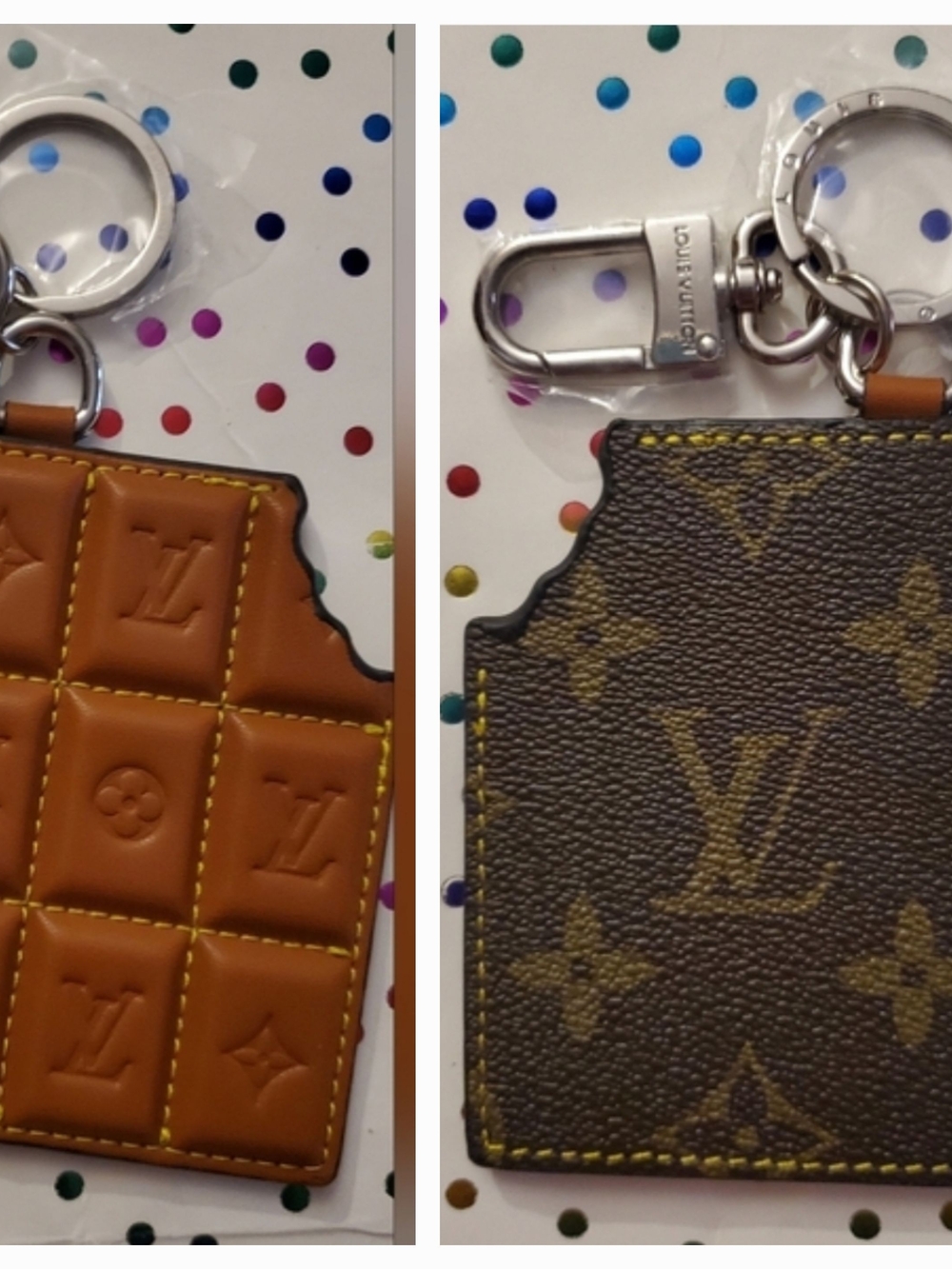 Chocolate Bar Bag Tag; Keyring;PRICE IS FIRM-NO OFFERS UNLESS PART OF A BUNDLE - Picture 5 of 5
